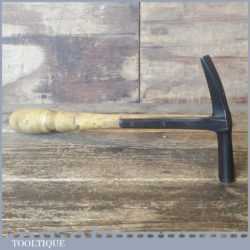 Vintage Saddler’s Leatherworking Strapped Claw Hammer Boxwood Handle