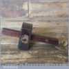 Vintage W Marples & Sons Carpenter’s Rosewood Brass Mortise Gauge
