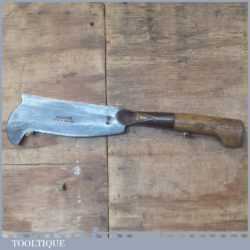 Vintage Brades & Co 9” Norfolk Pattern Billhook - Sharpened Ready To Use