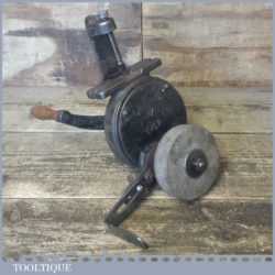 Vintage Portable Bench Grinder 4” Grinding Wheel - Good Condition