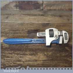 Vintage Plumbers Record 10” Stilson wrench in good used condition.