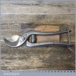 Vintage Pair Gardener’s Parrot Beak Pruning Secateurs - Sharpened