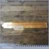 Vintage John Rabone & Son 24” Boxwood Brass Folding Ruler