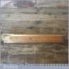 Rare Antique Thomas Bradburn & Sons 1834-1852 Boxwood Brass Scale Rule