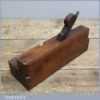 large Vintage Ogee Moulding Plane Marked - Old Woodworking Tool