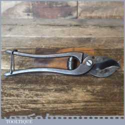 Vintage Pair Shillito Gardener’s Parrot Beak Pruning Secateurs - Sharpened