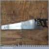 Rare Vintage Sorbitic Tempered Spear & Jackson No: 171A Special 26” Rip Saw