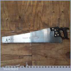 Rare Vintage Sorbitic Tempered Spear & Jackson No: 171A Special 26” Rip Saw