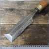 Vintage W. Marples & Sons 1 7/16” Bevel Edge Chisel - Fully Refurbished