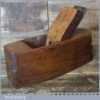 Vintage Beechwood 8” Smoothing Block Plane Hildick iron - Good Condition