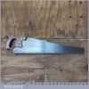 Vintage 26” Henry Disston Philadelphia USA D8 Cross Cut Hand Saw - Sharpened