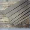 Set 6 No: Vintage W Marples Pattern Makers Bevel Edge Paring Chisels - Sharpened