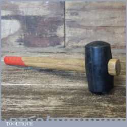 Vintage Panel Beaters Rubber Mallet Wooden Handle - Good Condition