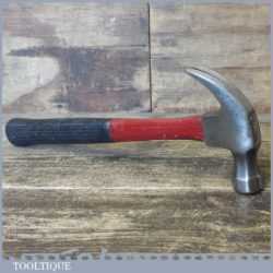 Vintage Carpenters 1 ½ lb Steel Claw Hammer Cushion Grip - Good Condition