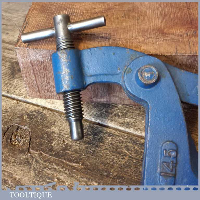 Vintage Record No 145 Bench Holdfast Bench Clamp Complete Tooltique
