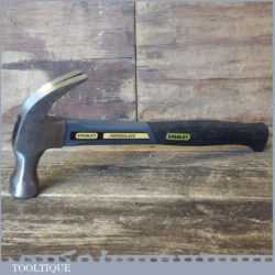 Stanley 20 oz Cast Steel Claw Hammer Fibreglass Handle - Good Condition