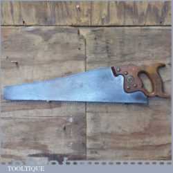 Vintage No: 88 Spear & Jackson 22” Rip Saw 6 TPI - Refurbished Sharpened