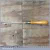 Vintage Boxwood And Brass Pad Saw - Very Good Condition