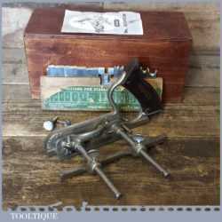 Vintage Boxed Stanley No: 50 Combination Plough Plane - Fully Refurbished