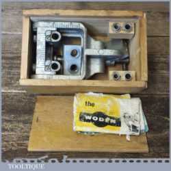 Vintage Woden X190 Dowelling Jig Original Box - Good Condition