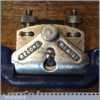 Vintage Record No: A151 Adjustable Flat Soled Metal Spokeshave - Good Condition