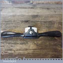 Vintage Stanley No: 63 Curved Sole Metal Spokeshave - Good Condition