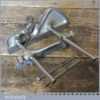 Vintage Record No: 043 Plough Plane With 3 Cutters - Fully Refurbished