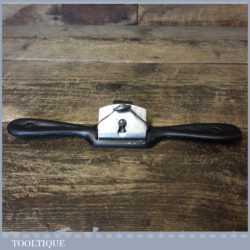 Vintage No: 2 Flat Soled Metal Spokeshave - Fully Refurbished