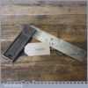Vintage Stanley Sweetheart USA Carpenters 6” Cast Steel Calibrated Try Square