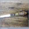 Vintage Rosewood Brass Pad Saw - Good Sharp Blade Good Condition