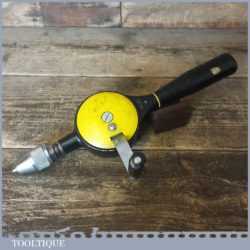 Vintage Stanley No: 5803 Egg Beater Single Pinion Hand Drill - Good Condition
