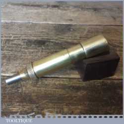 Vintage 5 ½” Tecalemit Brass Automotive Motorcycle Grease Gun