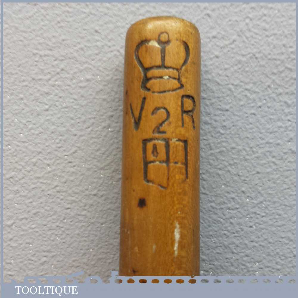 Antique Victorian Tailors Yard Stick Ruler With VR Mark