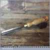 Vintage Swearby Sheffield Carpenter’s 3/4” Gouge Chisel - Sharpened Honed