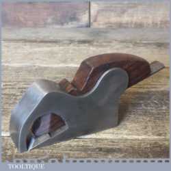 Antique Cast Steel Bullnose Rabbet Plane Preston Iron - Good Condition