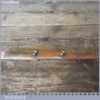 Vintage Beech Spokeshave Brass Sole 2 ½” Cutter - Good Condition