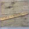 Vintage Yardstick Non Folding Ruler Inch and 1/8 of a Yard Measurements