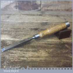 Vintage W Marples Shamrock 1/2” Heavy Duty Firmer Chisel - Fully Refurbished