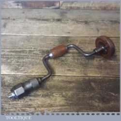 Vintage W Marples & Sons Carpenter’s Brace 6" Swing - Refurbished