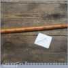 Early unmarked Antique Drapers Boxwood & Brass Yardstick Ruler