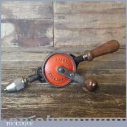 Vintage Stanley No: 803 Egg Beater Double Pinion Hand Drill - Good Condition