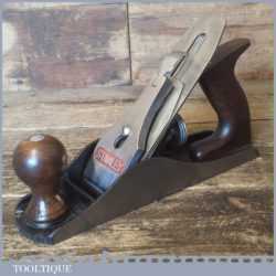Vintage Stanley No: 4 Smoothing Plane - Fully Refurbished Ready To Use