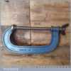 Vintage 6” Record Heavy Duty G Clamp - Good Condition