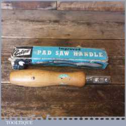 Vintage Boxed Eclipse No: 15 Pad Saw Handle - Good Condition