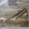 2 No: Vintage Cabinet Makers Beech Handled Screwdrivers - Fully Refurbished