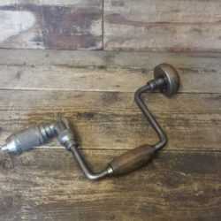 Vintage Stanley No 73 Carpenter’s Ratchet Brace 10" Swing - Refurbished