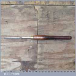 Vintage Hamlet Craft Tools 5/8” High Speed Steel Spindle Turning Gouge Chisel