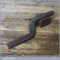 Vintage Plumber’s Side Cranked Caulking Or Staving Iron - Good Condition