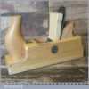 Vintage Ulmia Toothing Plane Hornbeam Sole - Good Condition Lapped Flat