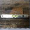 Vintage Rabone No: 1393 Engineering Machinists 4” Metal Spirit Level